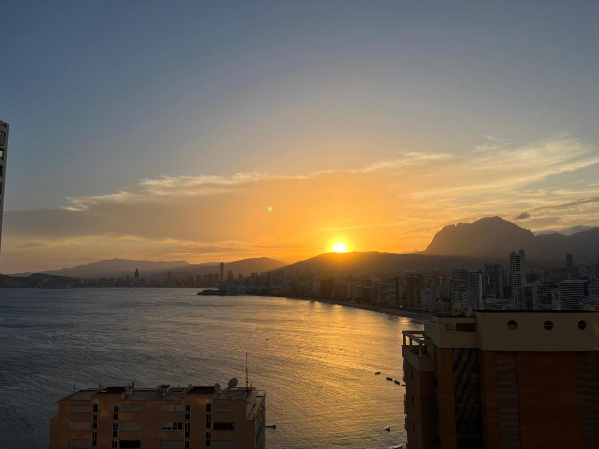 Apartamento Playa De Benidorm Playa De Levante Exteriör bild