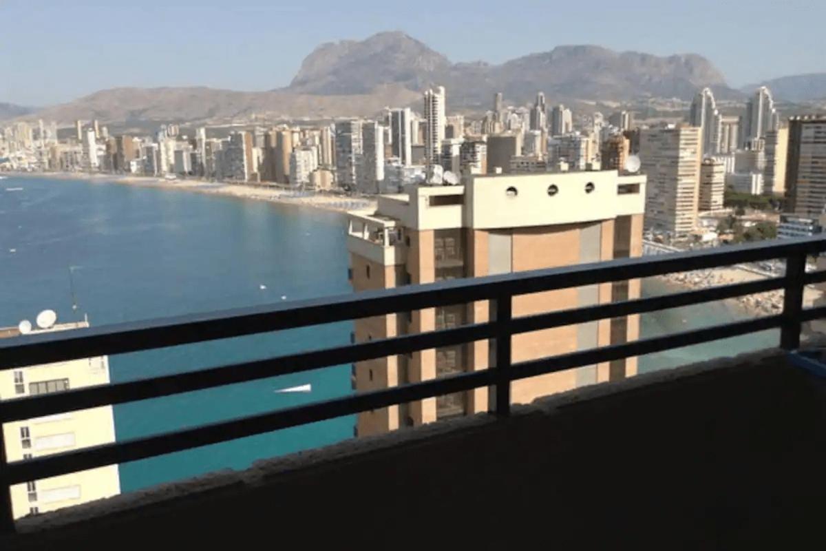 Apartamento Playa De Benidorm Playa De Levante Exteriör bild