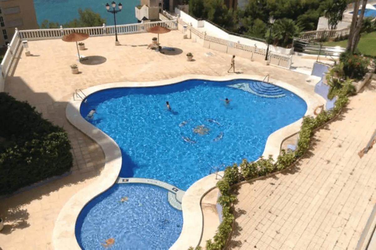 Apartamento Playa De Benidorm Playa De Levante Exteriör bild